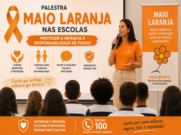 Sorriso: Estudante assiste palestra sobre "Maio Laranja" e denuncia estupro que sofreu em casa