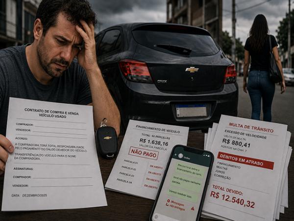 Sorriso: Homem financia Onix para ex-mulher, ela jurou que pagaria e depois desapareceu; Ex est&aacute; cheio de d&iacute;vida e multa