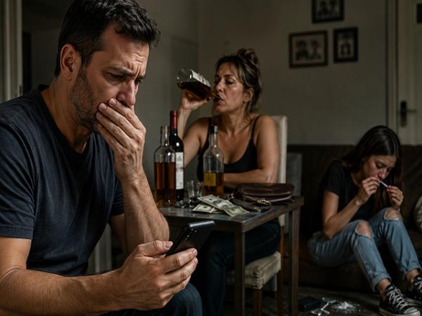 Sorriso: Homem descobre que ex-mulher est&aacute; usando dinheiro de pens&atilde;o para usar drogas e bebida; filha tamb&eacute;m estaria se drogando