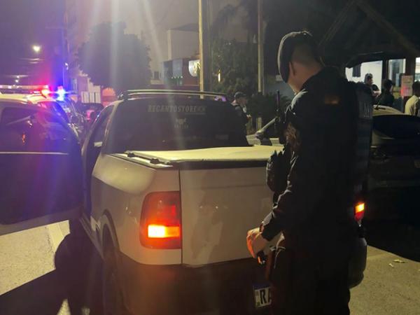 Sorriso: PM e GM fazem opera&ccedil;&atilde;o para combater racha,baderna e perturba&ccedil;&atilde;o do sossego na Avenida Porto Alegre