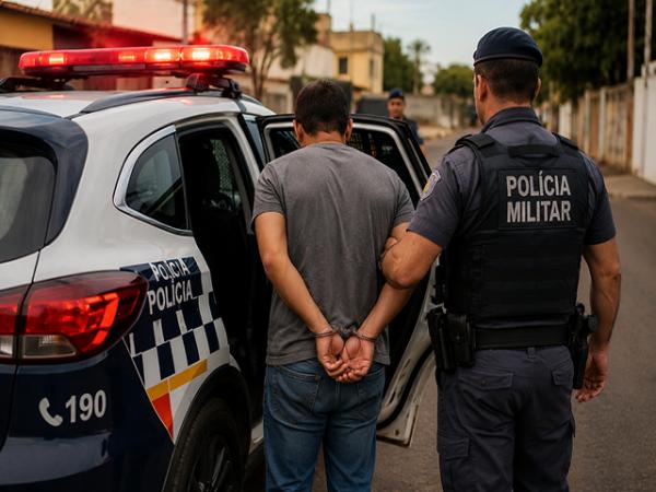 Nova Ubirat&atilde;: Marido &eacute; preso ap&oacute;s PM de folga flagr&aacute;-lo batendo na mulher