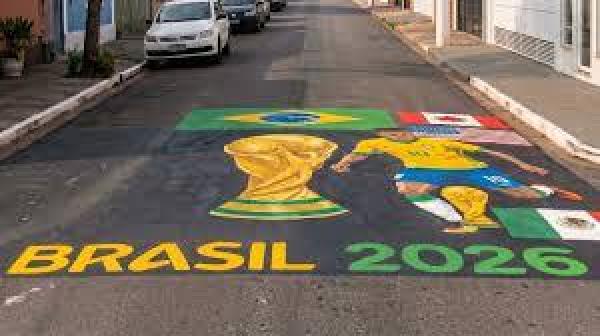 C&acirc;mara de Sorriso aprova PL que regulamenta pintura de ruas no clima da Copa