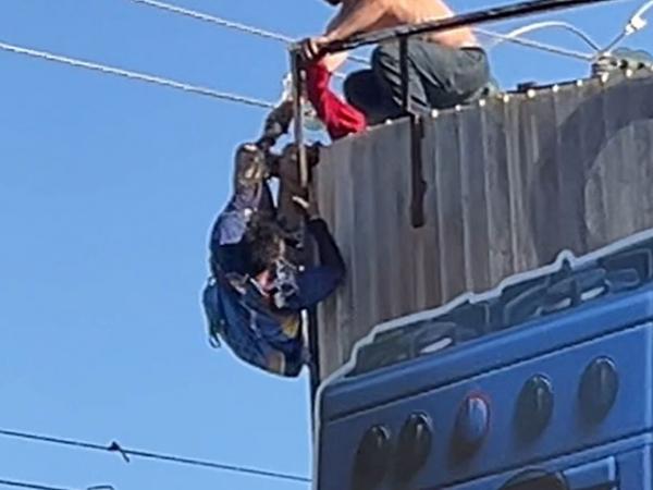 Sorriso: Trabalhador &eacute; socorrido pelos bombeiros e SAMU ap&oacute;s ser eletrocutado durante trabalho em loja da Brescansin