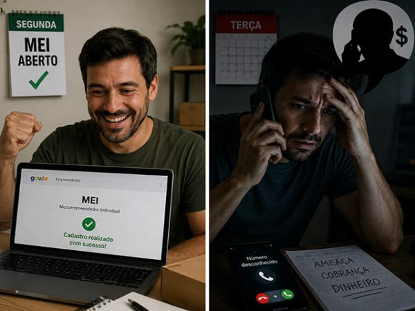 Sorriso: Homem abre MEI na segunda e na ter&ccedil;a j&aacute; recebe liga&ccedil;&atilde;o com amea&ccedil;as e cobran&ccedil;a de dinheiro