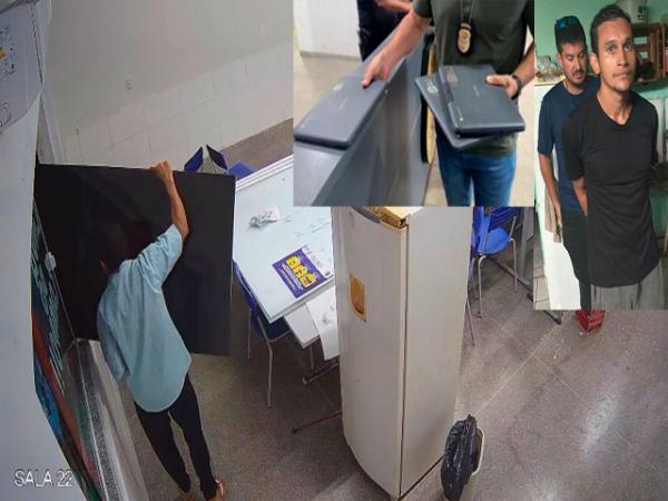 Sorriso: PC prende ladr&atilde;o que invadiu escola e furtou TV e notebooks; ele gosta de pegar as coisas dos outros