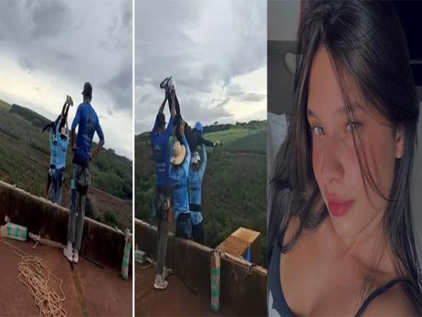 Mulher morre ap&oacute;s ser jogada sem cordas, de ponte, durante salto de rope jump