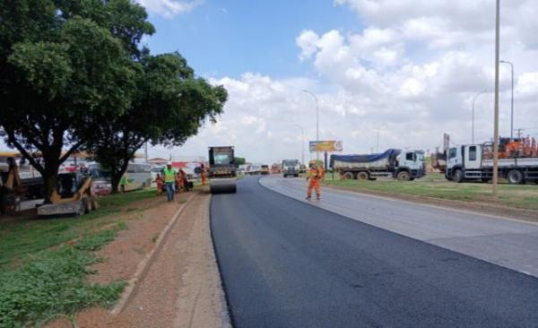 Obra de viaduto em Sorriso altera tr&aacute;fego na BR-163 em 19 e 20 de junho