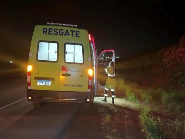 Motociclista tem perna amputada ap&oacute;s colis&atilde;o com Saveiro na BR-163 entre Lucas do Rio Verde e Sorriso