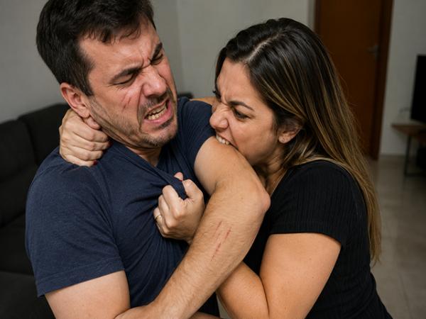 Sorriso: Casal separa, mulher vai &agrave; casa do ex, bate e morde por causa de d&iacute;vida de carro