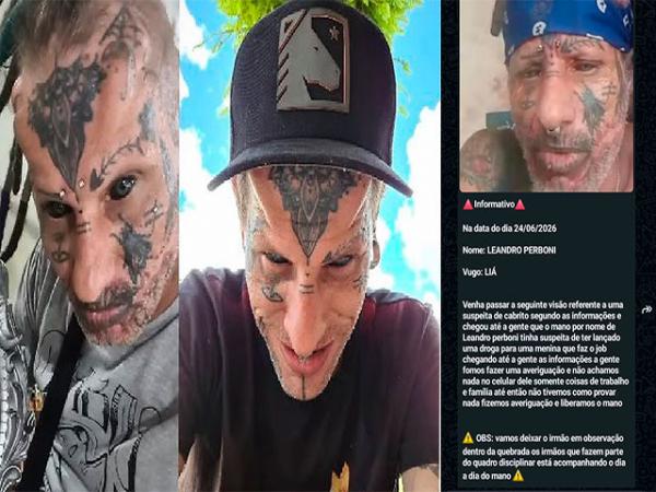 Sorriso: Saiba poss&iacute;vel motivo que Lia tatuador foi morto a tiros; "ele era cabrito e passou droga para uma menina do job"