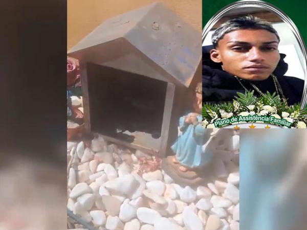Sorriso: Adriana, m&atilde;e de Leandro que morreu em acidente causado por motorista b&ecirc;bado, vai visitar filho no cemit&eacute;rio e relato emociona