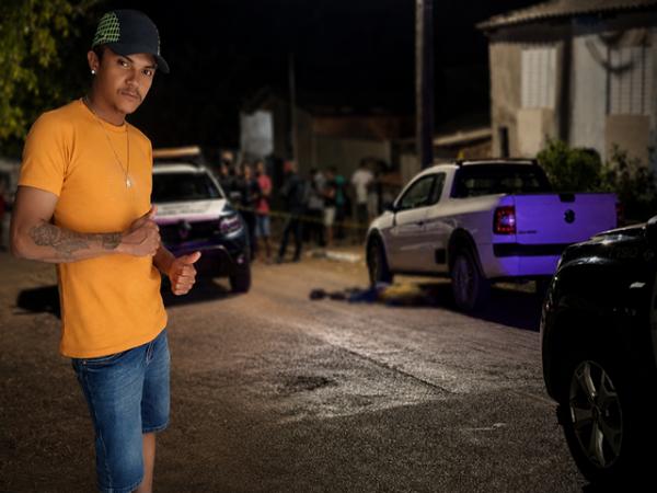 Sorriso: Bruno, tornozelado e que saiu da cadeia h&aacute; pouco tempo, &eacute; morto a tiros no Vila Bela; ele tinha acabado de ser abordado pela PM na regi&atilde;o