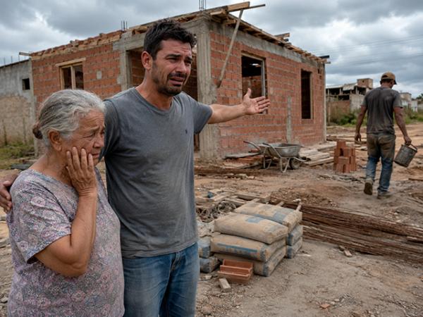 Sorriso: Pedreiro d&aacute; calote em trabalhador e leva quase R$ 180 mil ap&oacute;s receber adiantado e abandonar obra: "meu pai morreu, vivo com minha m&atilde;e e a casa era um sonho"