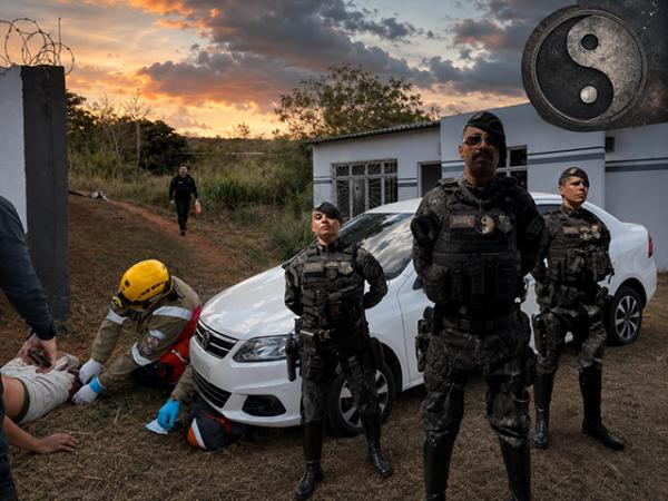 Entre Sorriso e Lucas: Trabalhador seria queimado vivo por fac&ccedil;&atilde;o, embaixo da ponte, por causa de s&iacute;mbolo de Yin-Yang