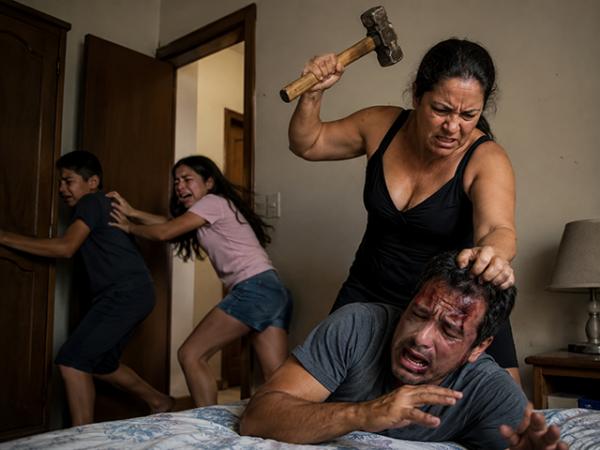 Tapurah: Mulher bate e expulsa filhos do quarto e d&aacute; marretada em irm&atilde;o para fazer sexo com homem ap&oacute;s festa