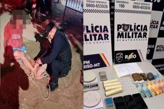Sorriso: PM salva homem que estava amarrado e seria executado por fac&ccedil;&atilde;o em Primaverinha