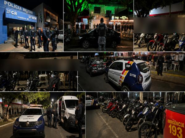 Sorriso: Opera&ccedil;&atilde;o fecha o cerco em bar, na Brescansin, resgata 22 menores e encontra coca&iacute;na e ecstasy