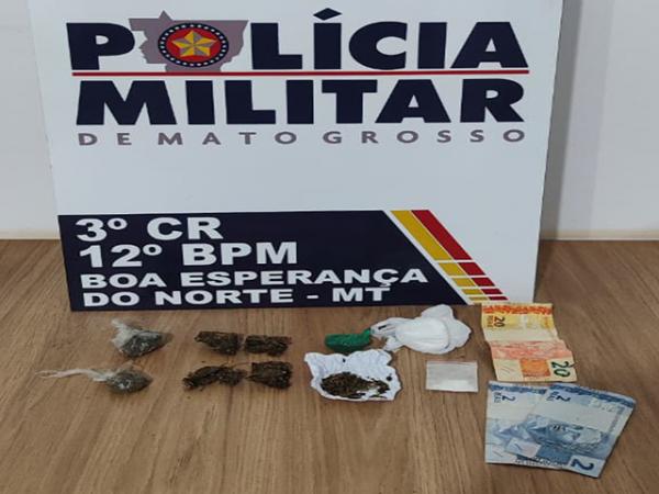 Boa Esperan&ccedil;a do Norte: "Cowboy", que deixou a cadeia h&aacute; 2 meses, &eacute; preso com drogas em &Aacute;gua Limpa