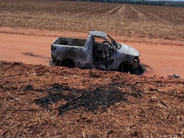 Sorriso: Homens s&atilde;o rendidos e um &eacute; baleado durante roubo e sequestro em ch&aacute;cara na Poranga; carro foi encontrado queimado no Alto Celeste e homem continua desaparecido
