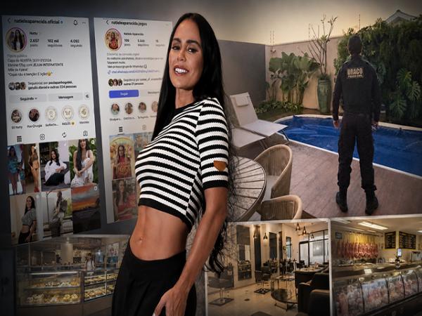 Sorriso: Kakaria, sal&atilde;o de beleza e at&eacute; a&ccedil;ougue foram alvos da opera&ccedil;&atilde;o contra lavagem de dinheiro, organiza&ccedil;&atilde;o criminosa e explora&ccedil;&atilde;o de jogos de azar que envolve influenciadora Natiele do "Tigrinho"