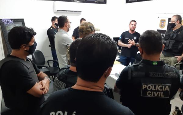 Voltar Polícia Civil cumpre 29 mandados contra associação criminosa envolvida em roubos a lojas
