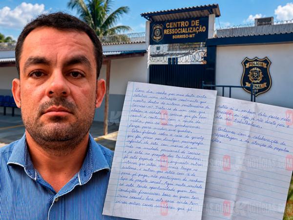 Sorriso: Carta de familiares de presos questiona inclus&atilde;o de F&aacute;bio Serafim, o estuprador de crian&ccedil;as, em trabalho no CRS