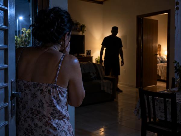 Nova Ubirat&atilde;: Mulher &eacute; agredida e amea&ccedil;ada de morte pelo marido ap&oacute;s ele esquec&ecirc;-la na igreja e ela encontr&aacute;-lo com outra mulher na cama de casa