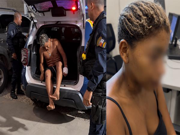 Sorriso: Marido e mulher brigam por causa de bebida, ela &eacute; agredida, ele leva facada, os dois s&atilde;o levados &agrave; UPA e depois &agrave; delegacia