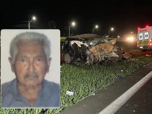 Fam&iacute;lia que saiu de Sorriso sofre acidente em SP; idoso morre e esposa e filha ficam gravemente feridas