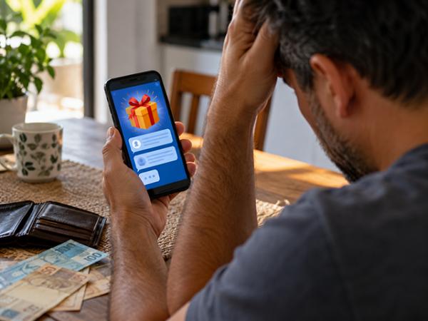 Sorriso: Homem acredita que ganhou R$ 1 mil em pr&ecirc;mio e perde cerca de R$ 8 mil ap&oacute;s contato por aplicativo