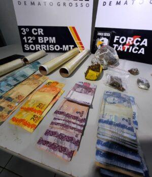 Denúncia anônima leva polícia a suposta Boca de Fumo e prende dois suspeitos