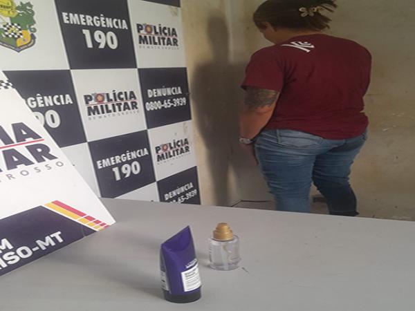 Sorriso: PM prende mulher que furtou produtos de beleza no valor de R$ 600 de farm&aacute;cia e ela diz que teve um "surto"