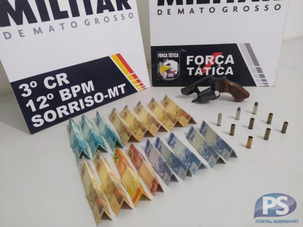 Patrulha Rural' prende homem por porte ilegal de arma de fogo em Sorriso