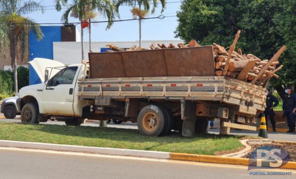 Homem furta veículo, mas é rendido pela Polícia Militar em Sorriso