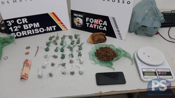  Quatro são presos por tráfico de drogas no bairro São José