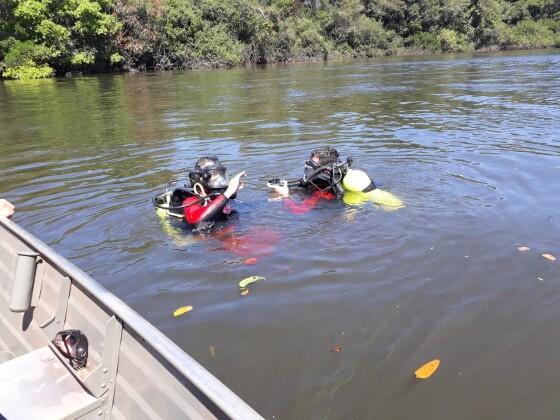 Homem desaparece no Lago do Manso; bombeiros fazem buscas