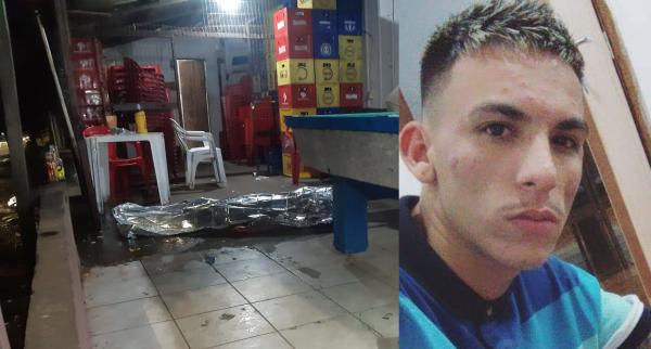  Sorriso: Veja momento em que Rafael &eacute; morto a tiros em um bar na Perimetral do Est&aacute;dio 