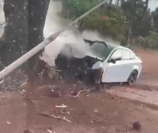 Sinop-Santa Carmem: Jovem, de 19 anos, morre ao bater carro em &aacute;rvore