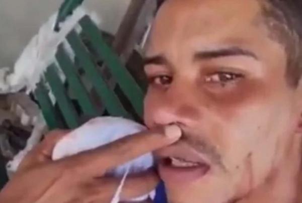 V&iacute;deo: Motoboy &eacute; agredido por cliente ap&oacute;s atrasar entrega de marmita