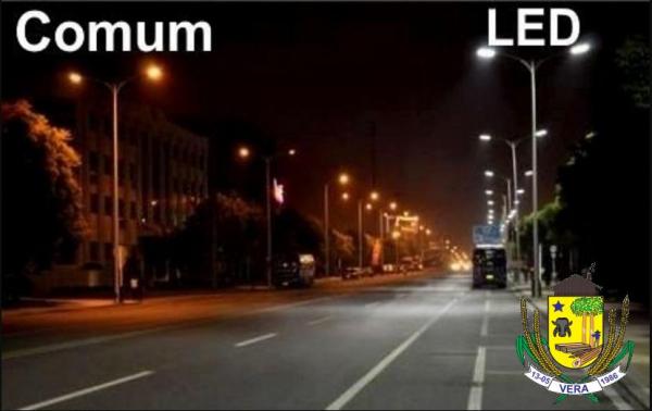 Munic&iacute;pio de Vera ser&aacute; contemplado com a troca de toda a ilumina&ccedil;&atilde;o p&uacute;blica por l&acirc;mpadas de led