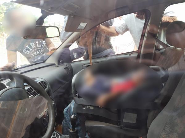 Ipiranga do Norte: PMs resgatam crian&ccedil;a, de 10 meses, que ficou trancada dentro de carro