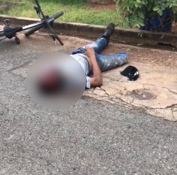 Sorriso:(V&iacute;deo) Homem &eacute; baleado na cabe&ccedil;a, esfaqueado e espancado no Bela Vista