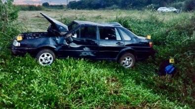 Tapurah: Idoso morre ao ser arremessado de carro que capotou v&aacute;rias vezes