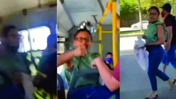 Ex-candidata do PT agride funcion&aacute;ria da Havan em &ocirc;nibus; Hang critica