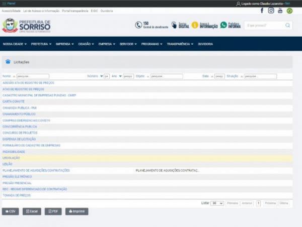 Prefeitura divulga processos licitat&oacute;rios previstos para o fim de abril e in&iacute;cio de maio