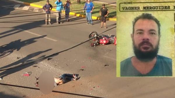 Sorriso: "Caro&ccedil;o" morre ap&oacute;s bater moto em carreta na Blumenau