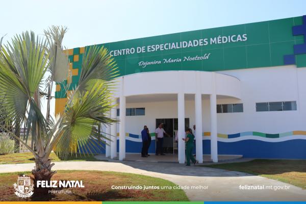 Feliz Natal: Novo Centro de Especialidades M&eacute;dicas deve ser inaugurado nos pr&oacute;ximos 30 dias