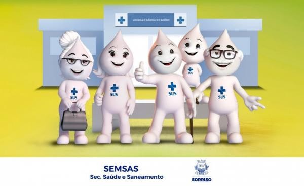 Sorriso: No sábado dia 04 de junho tem vacinação contra gripe e sarampo nas unidades de saúde