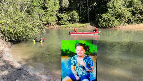 Sorriso: Bombeiros finalizam segundo dia de buscas ao corpo de Raimundo Nonato, que desapareceu no "Po&ccedil;&atilde;o"