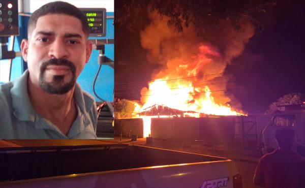 Sorriso: PC e amigos de casa identificam poss&iacute;vel nome de homem que morreu carbonizado em casa em frente &agrave; delegacia